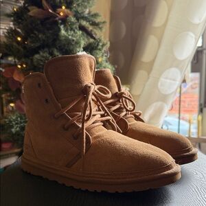 UGG Tan MENS HARKLEY Boot size 8 /womens 10